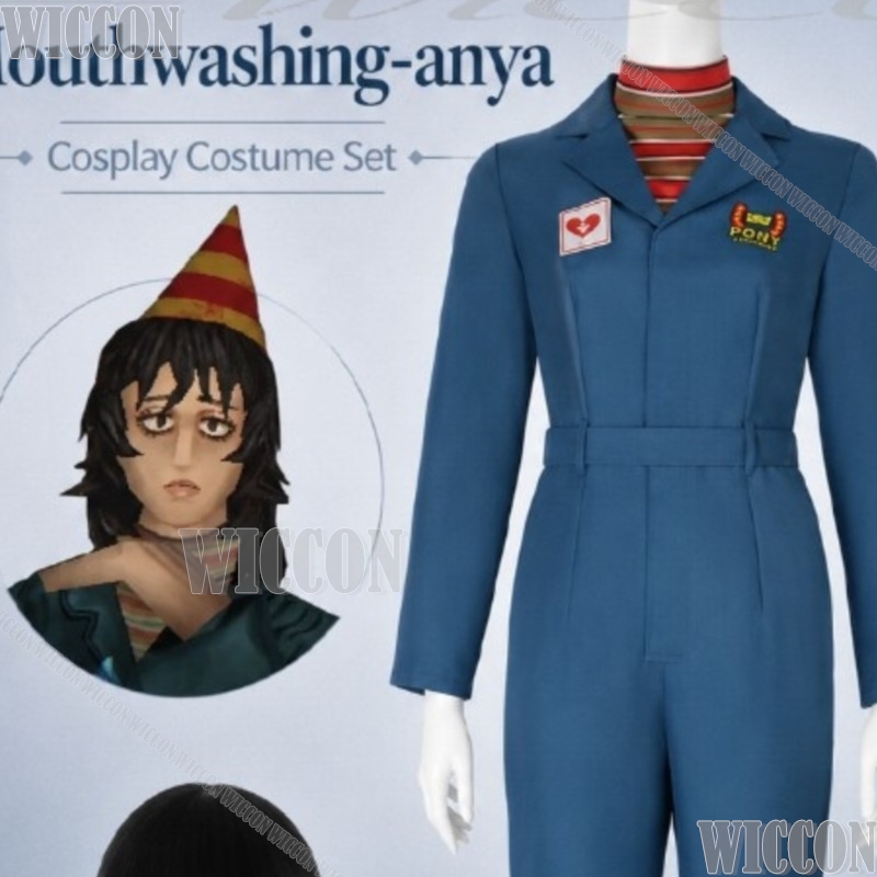 Anime Cosplay Anya - Gra horror, płukanie ust, cosplay, Anya,