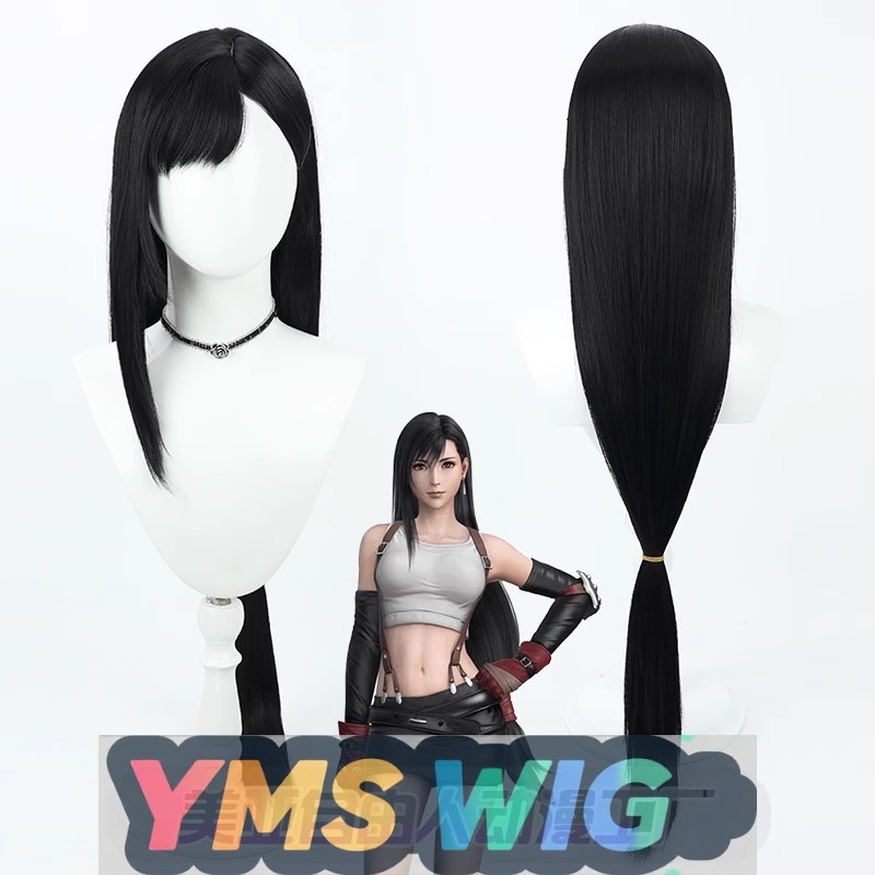 Anime Cosplay Realistic - 【YMS WIG】Peruka Cosplay Final Fantasy 7