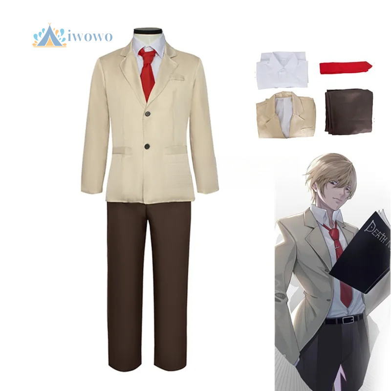 Anime Cosplay Dress For Men - Kostium Cosplay Anime Yagami Light, Strój,