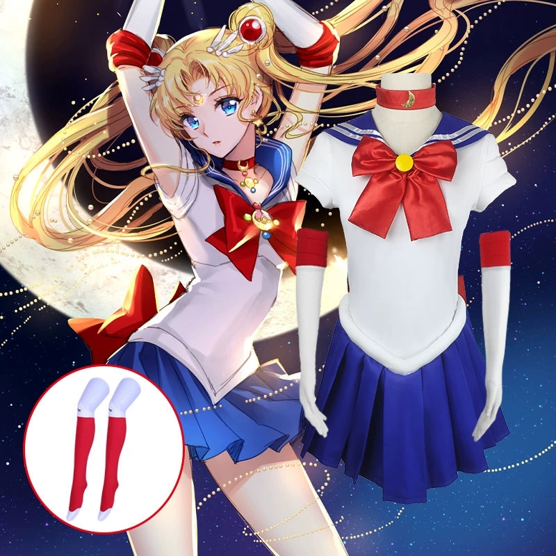 Kids Cosplay Anime - Kostium Anime Sailor Moon dla Dorosłych