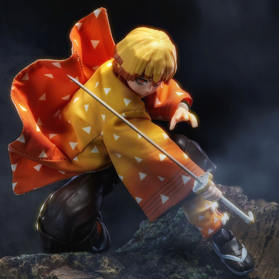 Demon Slayer Haori - Demon Slayer Shf Anime Ręcznie Robiony