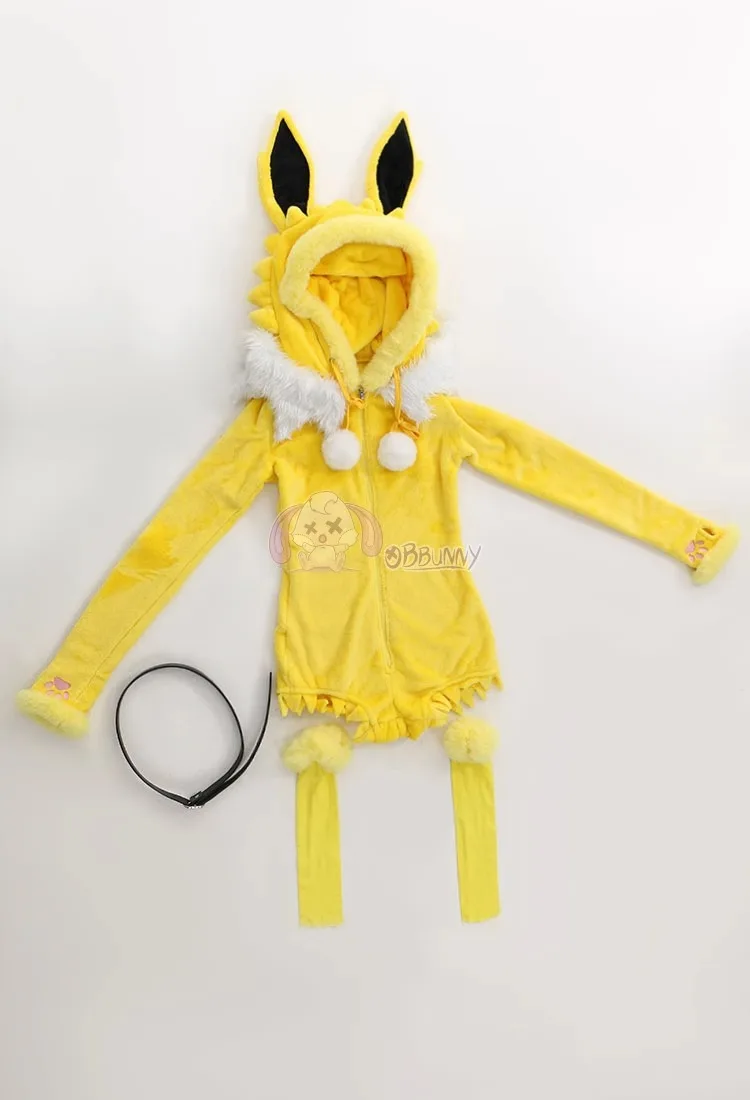 Anime Cosplay Bunny - Seksowny kombinezon z głębokim dekoltem w