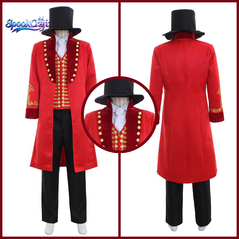 Anime Cosplay Dress For Men - Największy showman P.T. Kostium Barnuma Cosplay