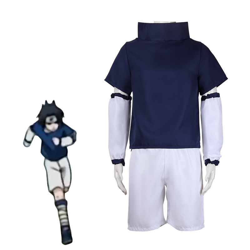 Kids Cosplay Anime - Kostium Cosplay Anime Uchiha Sasuke dla