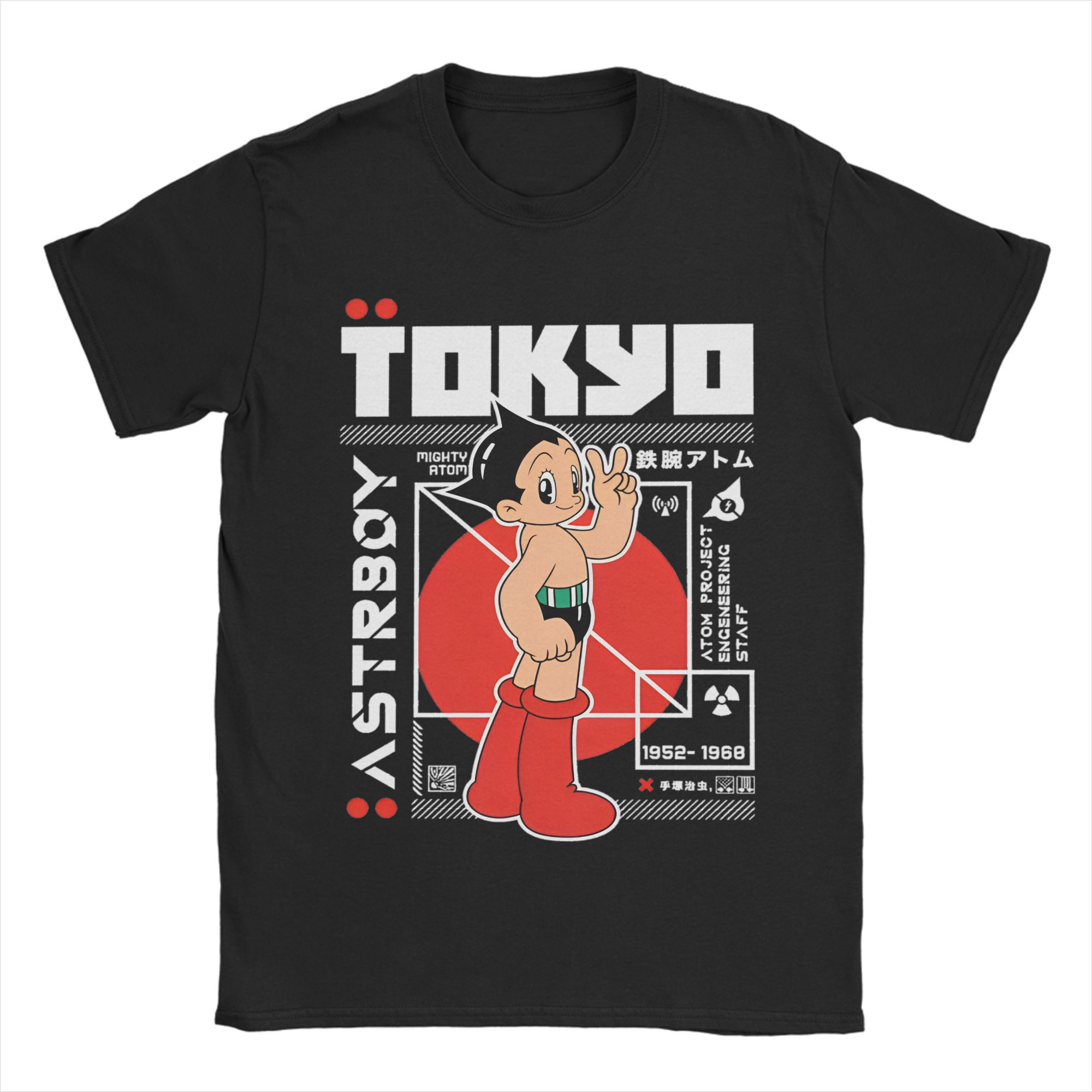 Anime Cosplay Idea - Koszulka Astro Boy Manga Anime Mighty