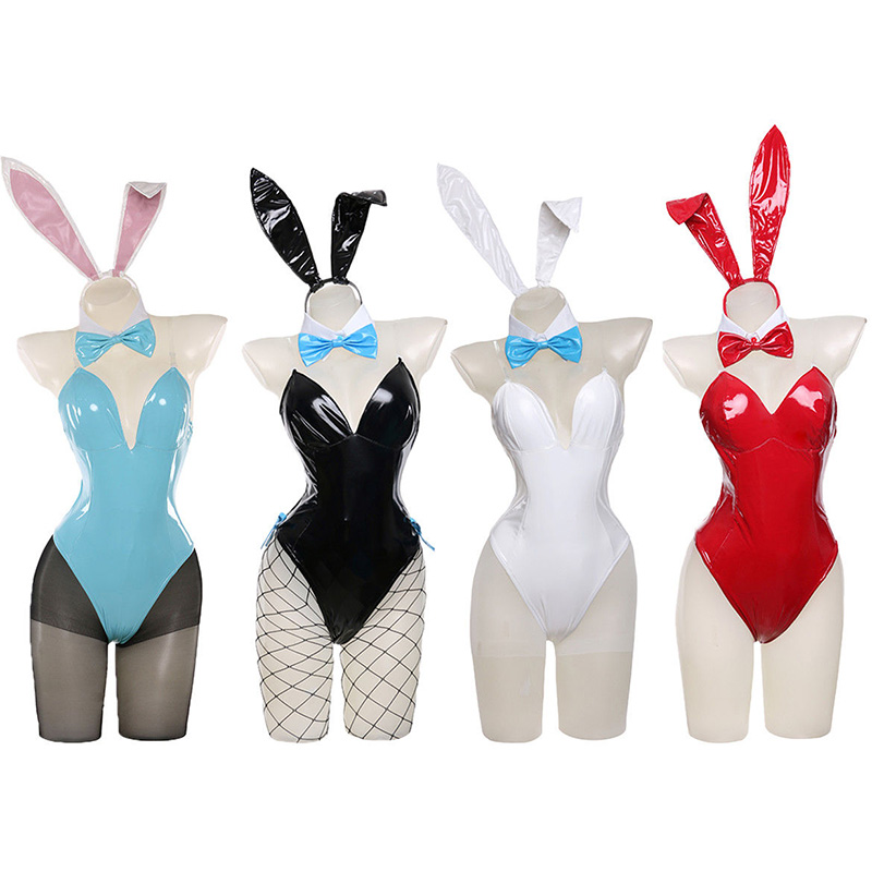 Anime Cosplay Bunny - Kostium Cosplay Kakudate Karin Bunny Blue