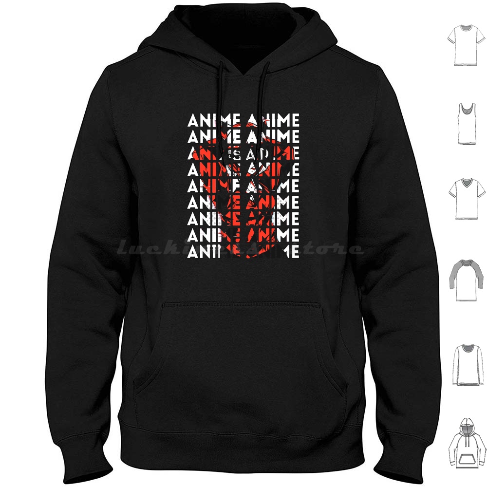 Anime Cosplay Idea - Bluza z kapturem z bawełny z