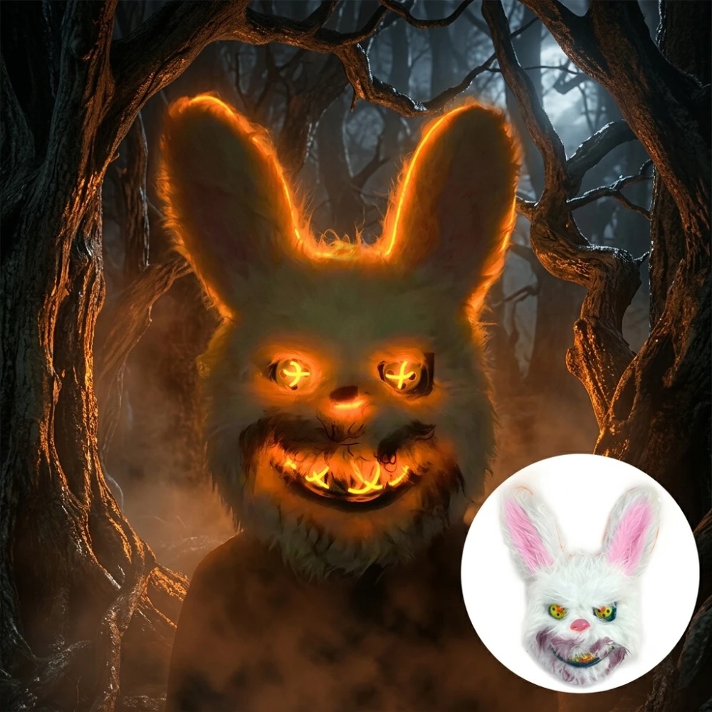 Straszna Krwawa Pluszowa Maska – Anime Cosplay Bunny recenzja i cena