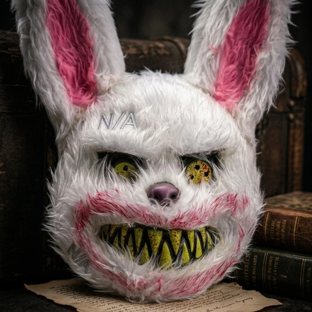 Straszna Krwawa Pluszowa Maska – Anime Cosplay Bunny recenzja i cena