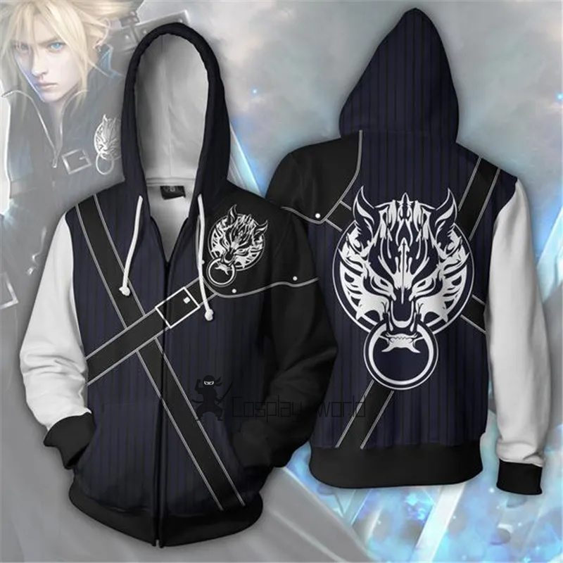 Bluza z kapturem Final Fantasy – Anime Cosplay Dress For Men recenzja i cena