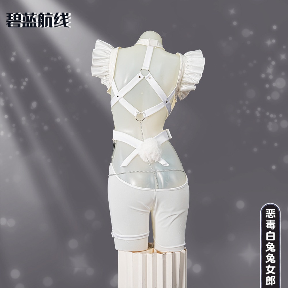 Azur Lane Le Malin Leniwy Biał – Anime Cosplay Bunny recenzja i cena
