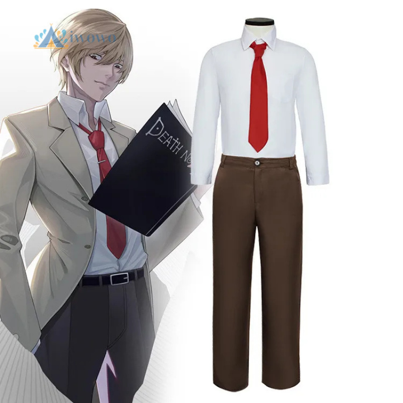 Kostium Cosplay Anime Yagami L – Anime Cosplay Dress For Men recenzja i cena