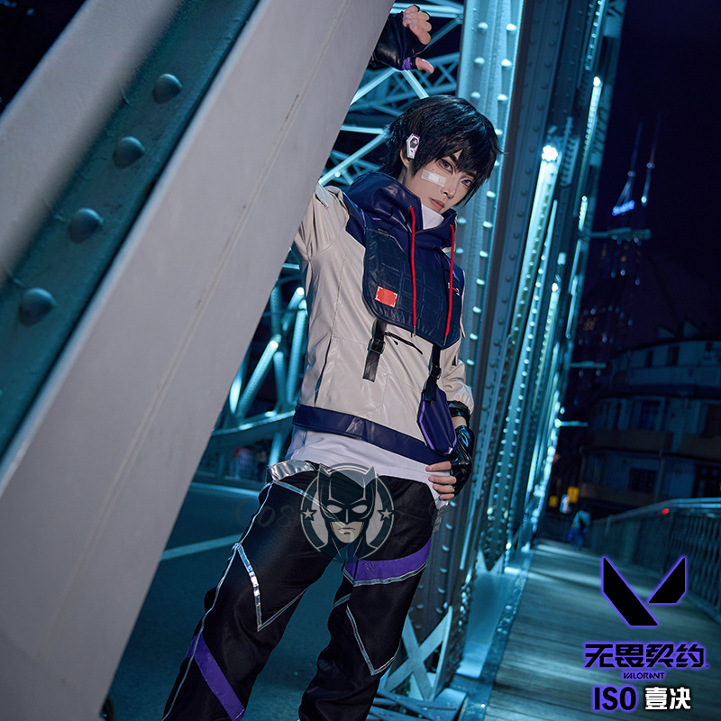 Kostium ISO Cosplay Valorant B – Anime Cosplay Dress For Men recenzja i cena