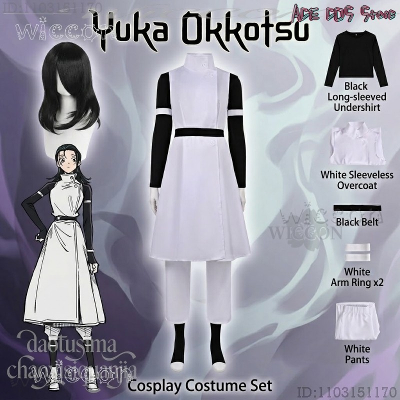 Kostium JJK Yuka Okkozsusu – D – Cosplay Anime Jjk recenzja i cena