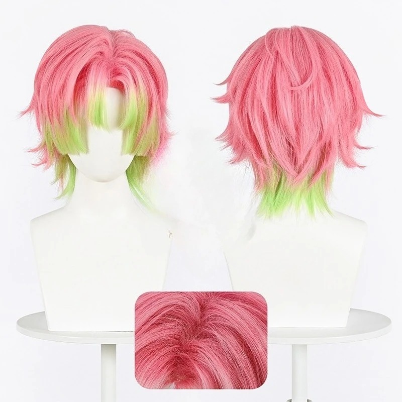 Peruka do cosplayu Kanroji Mit – Cosplay Anime Pink Hair recenzja i cena