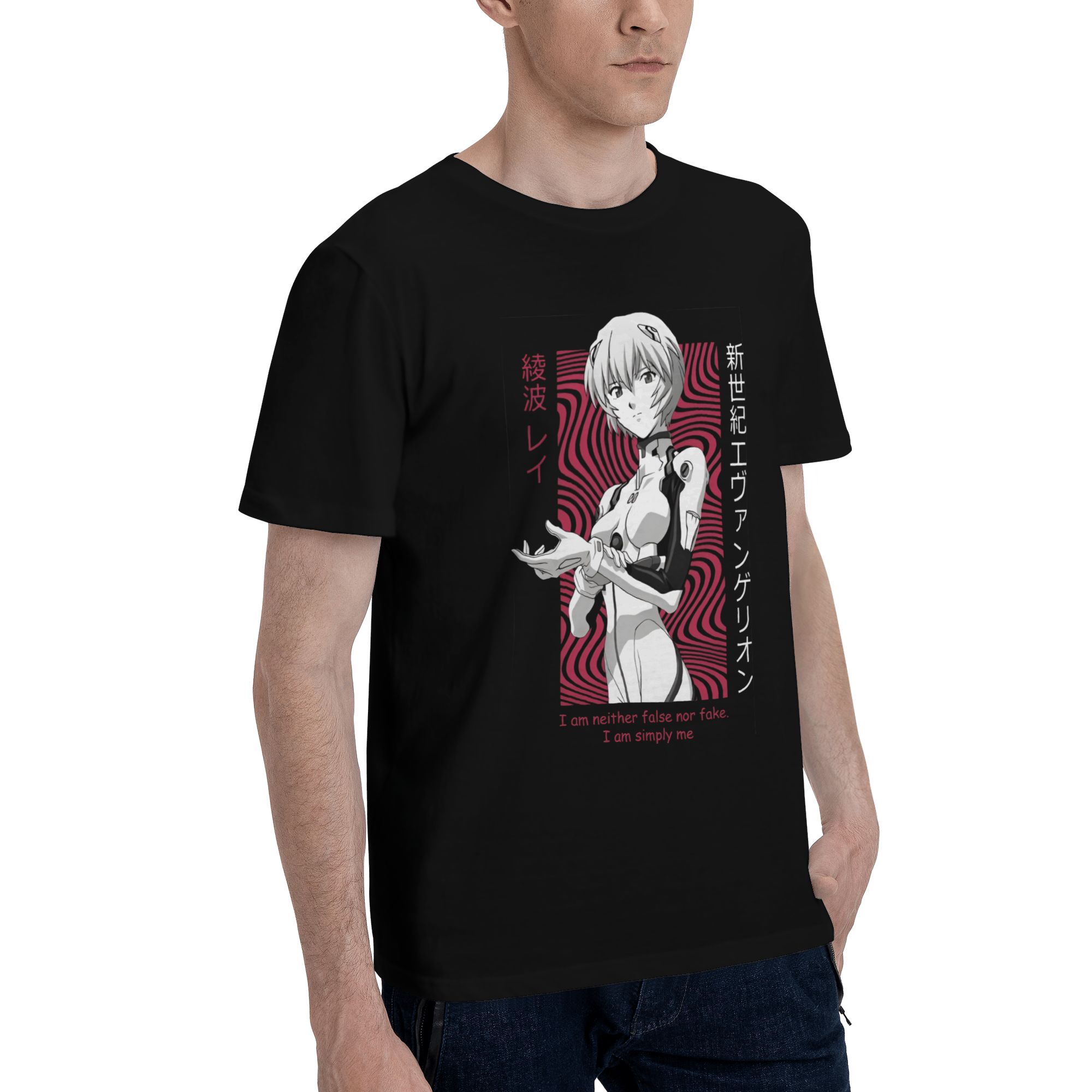 Męska koszulka E-Evangelions,  – Anime Cosplay Idea recenzja i cena