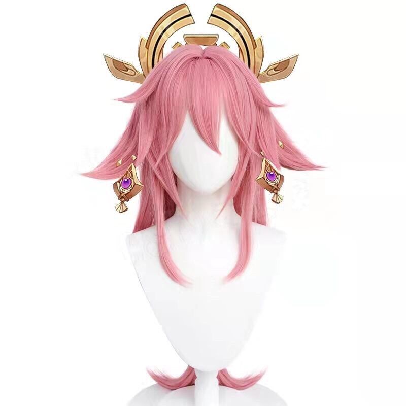 Peruka do cosplayu Yae Miko z  – Anime Cosplay Realistic recenzja i cena