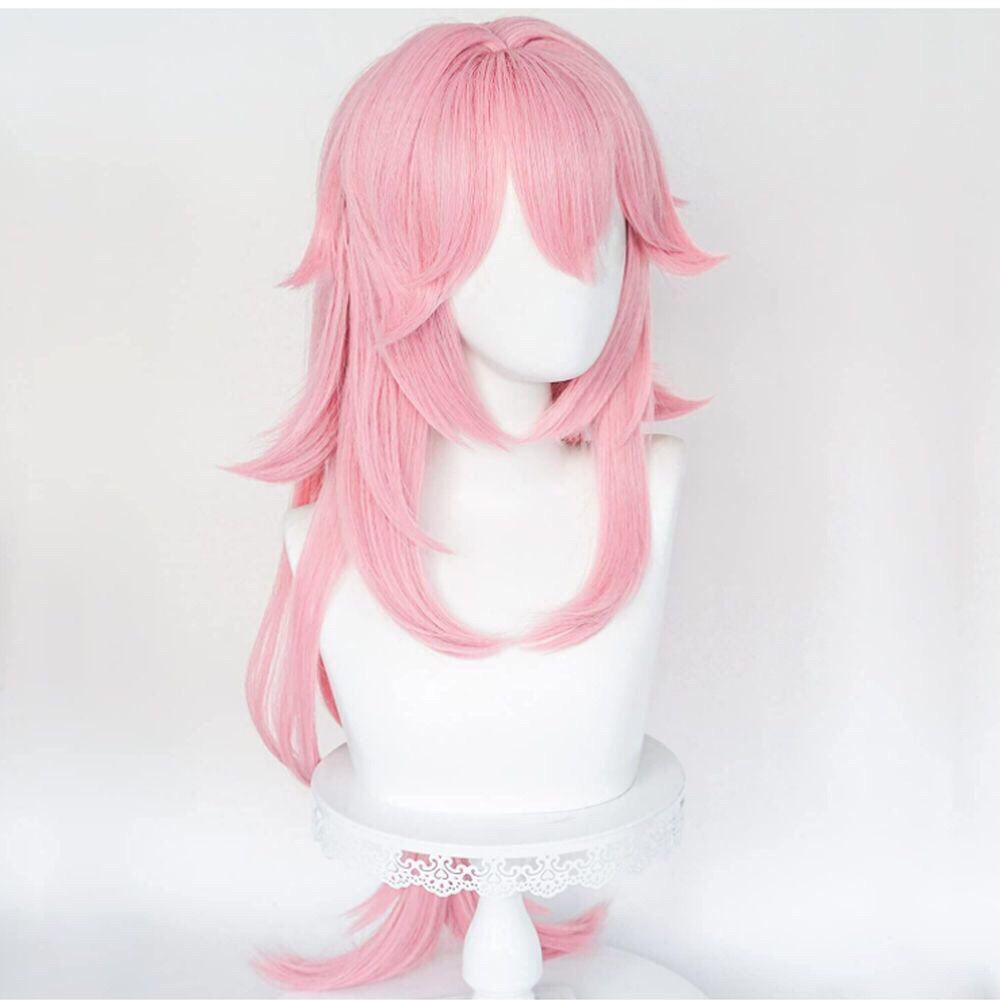 Peruka do cosplayu Yae Miko z  – Anime Cosplay Realistic recenzja i cena