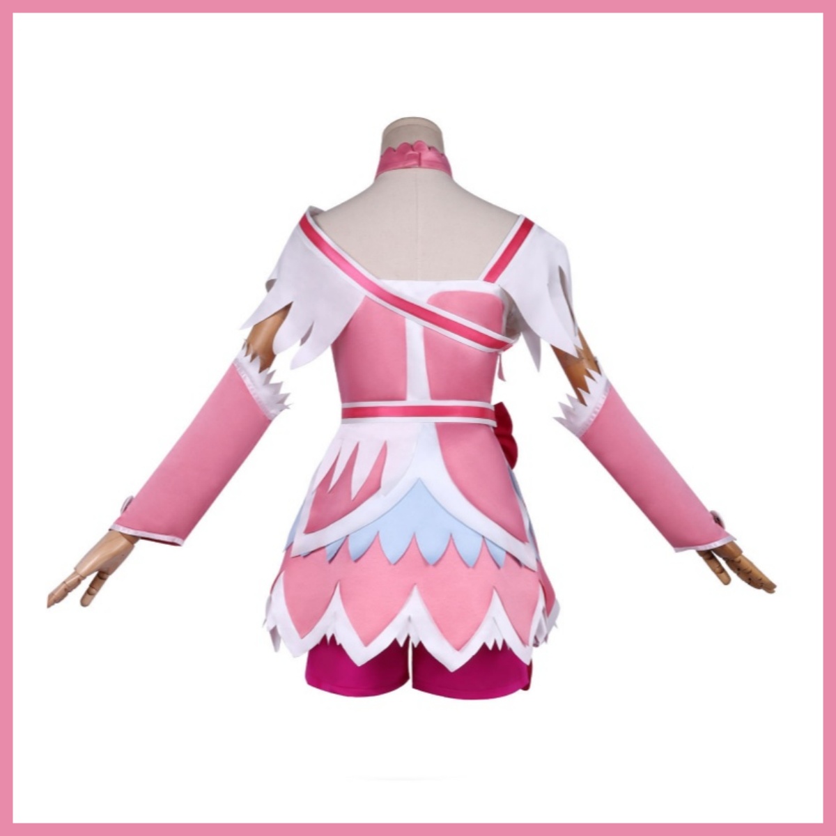 Anime Doki Doki! Kostium Cospl – Cosplay Anime Pink Hair recenzja i cena
