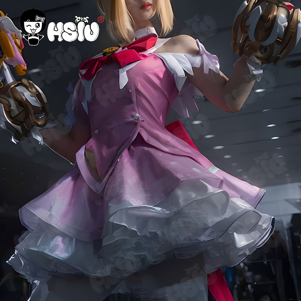 Peruka do cosplayu Juno HSIU,  – Cosplay Anime Pink Hair recenzja i cena