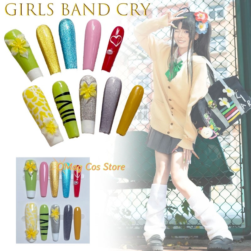 Sztuczne paznokcie Girls Band  – Anime Cosplay Eyes recenzja i cena