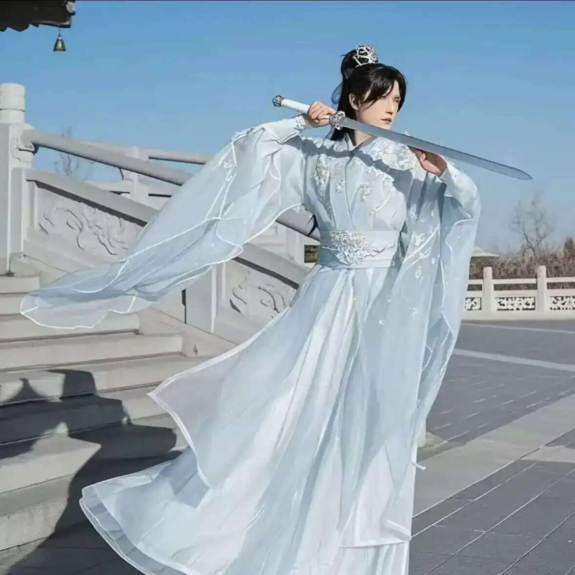 Duży Rozmiar 3XL Hanfu Męski C – Anime Cosplay Dress For Men recenzja i cena