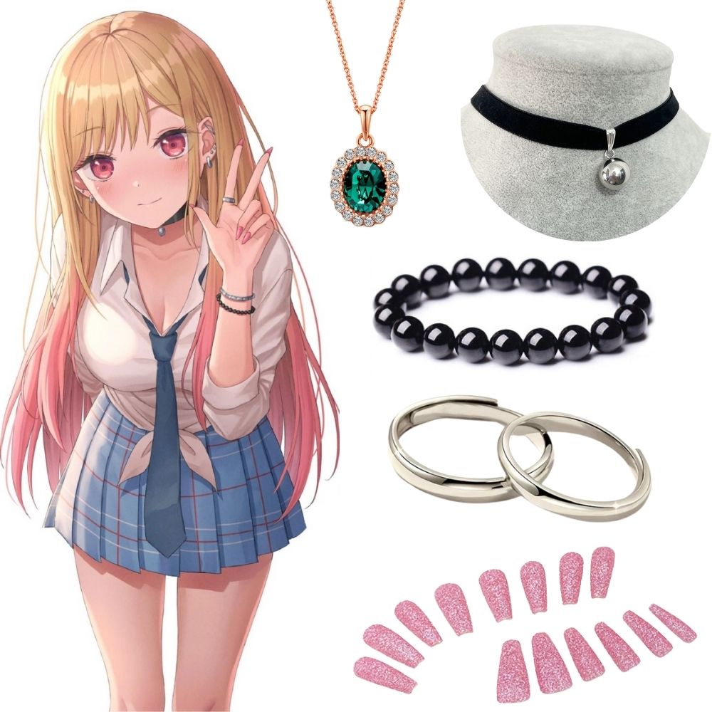 Kitagawa Marin Kolczyki Naszyj – Kitagawa Anime Cosplay recenzja i cena
